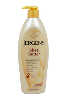Shea Butter Deep Conditioning Moisturizer by Jergens for Unisex - 16.8 oz Moisturizer