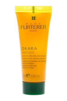 Okara Light Activating Leave-in Fluid by Rene Furterer for Unisex - 0.5 oz Fluid