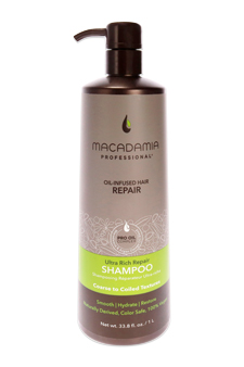 Ultra Rich Moisture Shampoo by Macadamia for Unisex - 33.8 oz Shampoo