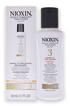 System 3 Scalp Therapy Conditioner For Fine Chem. Enh.Normal-Thin Hair by Nioxin for Unisex - 1.7 oz Scalp Therapy