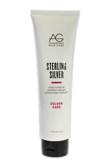 Sterling Silver Toning Conditioner by AG Hair Cosmetics for Unisex - 6 oz Conditioner