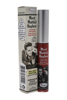 Meet Matte Hughes Long Lasting Liquid Lipstick - Committed by the Balm for Women - 0.25 oz Lip Gloss