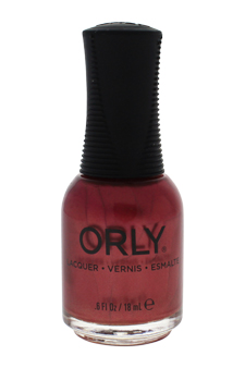 Nail Lacquer # 20024 - Shimmering Mauve by Orly for Women - 0.6 oz Nail Polish