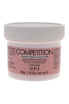 Competition Warm Pink by OPI for Women - 1.8 oz Acrylic Powder